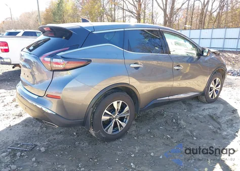 2022 Nissan Murano S Intelligent Awd from USA, damaged, VIN 5N1AZ2AS9NC110102